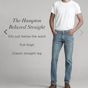 Polo Ralph Lauren Hampton straight leg relaxed jeans 36x32